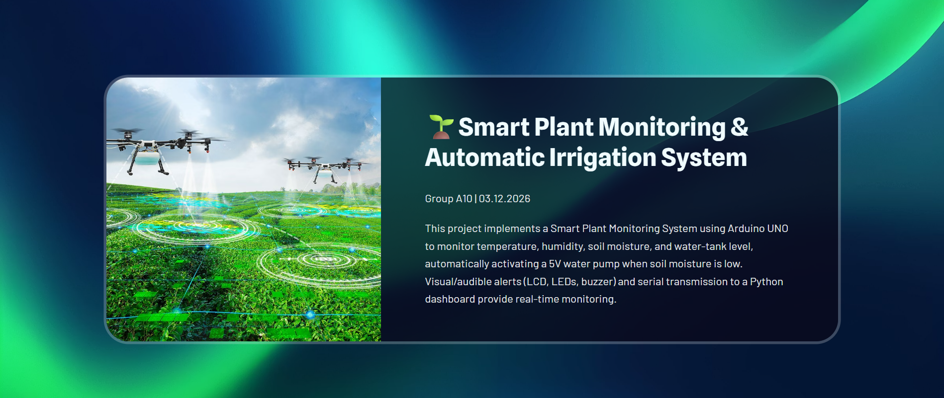 Smart plantation system preview